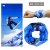 Pañuelo para la cabeza de punto fino, pañuelo mágico, pañuelo para la cabeza sin costuras de seda helada para exteriores, máscara facial mágica versátil para ciclismo, bufanda para el cuello