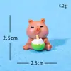 Adornos Lindos de Capibara de Resina Adornos para Fiesta Acuática de Verano Accesorios DIY para Micro Paisajismo Fuente de Fábrica