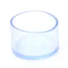 Funda Protectora Transparente Cuadrada para Pata de Silla Alfombrilla para Pata de Mesa y Silla Cubierta Protectora para Pata de Taburete Alfombrilla para Pata de Mesa Cubierta Silenciosa Resistente al Desgaste para Pata de Silla