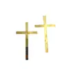 Adorno para pastel de cruz de paloma de la paz estilo ins transfronterizo para comunión, bautizo de bebé y decoración de fiesta