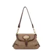 Bolso retro de un solo hombro para mujer estilo coreano, nueva colección otoño 2026, moderno y a la moda, con un diseño elegante y estiloso, adecuado como bolso cruzado o bolso de hombro