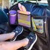 Protector de Asiento Trasero para Coche con Tres Bolsillos de Almacenamiento Impermeable Organizador para Respaldo de Asiento de Coche