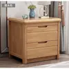 Mesa de cabeceira mini 40 em madeira maciça de nogueira simples moderna novo estilo chinês armário de armazenamento armário de armazenamento de cabeceira de quarto totalmente montado