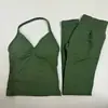 Conjunto de Ropa de Yoga Transfronterizo para Mujer, Conjunto de Fitness de Cintura Alta Levanta Glúteos, Pantalones de Yoga Ajustados de Secado Rápido para Deporte con Efecto Durazno en los Glúteos