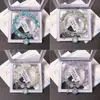 Pulseira de Cristal com Coroa de Franjas Estilo Floresta Feminina, Versátil para o Dia a Dia, Estilo Doce Exquisito de Nicho, Joia para Presente de Casal
