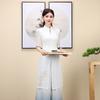 Baño de pies de belleza estilo antiguo ropa de trabajo uniforme de trabajador de la salud ropa de trabajo de arte del té de alta gama ropa de técnico de masajes ropa para masajes de pies ropa para el cuidado de la salud