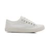 Versátiles Zapatos Nuevos de Lona Blancos para Mujer Primavera/Verano 2024 Estilo Coreano Ulzzang Estudiante Tenis Ruian de Caña Baja Planos