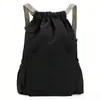 Bolsa de Almacenamiento Portátil con Cordón de Nuevo Estilo para Mujer, Bolso de Fitness Moderno, Sencillo y Versátil, Mochila de Viaje Ligera de Gran Capacidad