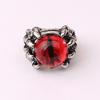 Anillo de Ojo de Garra de Dragón Fresco Europeo y Americano Garra de Águila Punk Personalizado Acero Inoxidable Anillo Abierto Hombre y Mujer Joyería de Mano Retro
