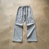 AUTICUP Calça Casual Bootcut Outono Textura Espessa Avançada Solta Micro Reta Emagrecimento