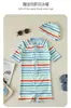 Traje de baño de una pieza para niños de 0 a 8 años, estampado oceánico, resistente al cloro, alta elasticidad, traje de baño para bebé, traje de baño para aguas termales, admite personalización