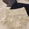 Pantaletas de algodón de fibra larga para mujer, 100% algodón, control de abdomen, ajustadas a las caderas, tipo bóxer corto, entrepierna extendida, algodón completo, talla grande, pantaletas de cintura media para mujer