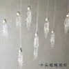 Lámpara de Techo de Cerilla Estilo Nuevo para Bodas Lámpara de Techo Color Fantasía Burbuja Techo Superior Salón de Bodas Accesorios Decorativos Decorativos Esmerilados