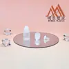 5ml10ml15ml30ml botella de aceite esencial de PE sin anillo empaque de muestra de esencia botella vacía portátil de viaje ligera