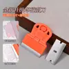 Placa de Acero para Estampado de Uñas Raspador Popular en Internet Caliente Hoja Metálica Raspador de Plástico Silicona Sello de Transferencia Herramienta de Arte para Uñas
