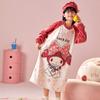Otoño e Invierno Franela Niñas Pijama Infantil Padre-Hija 2025 Pijama Grueso y Extendido Ropa de Dormir Infantil