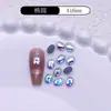 Coloridos Diamantes de Imitación Hot-Bottomed para Uñas Joyería de Diamantes Planos Accesorios para Uñas de Forma Especial DIY Accesorios para Ropa Accesorios Lavables