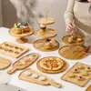 Expositor de postres, mesa expositora para pausa del té, bandeja expositora de snacks, bandeja para snacks de té, soporte para pasteles, soporte para snacks de té de la tarde