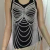 WMS Corrente de Corpo Inteiro de Metal Europeia Corrente de Corpo Corrente de Desempenho Colar AliExpress ebay Amazon