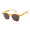 Óculos de Sol Quadrados Polarizados da Moda para Crianças com Armação de Gelatina Colorida Gradiente Óculos de Sol Anti-UV Kb691 Protetor Solar
