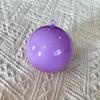 Bola de Plástico de 7cm Color Macarrón Bola de Navidad Bola de Plástico Bola Transparente Bola con Brillo Bola Decorativa Bola Macarrón