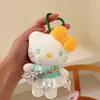 Auténtico Peluche de Dibujos Animados Sanrio Hello Kitty Bolsa Decoración Colgante Llavero Colgante