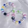 TikTok con pulsera de ocho bolas de billar diy cuentas de hilo acrílico accesorios para hombres y mujeres accesorios para parejas