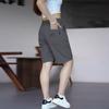 Liquidación Barato Pantalones Cortos Deportivos de Secado Rápido de Seda de Hielo para Mujer Verano Delgados Talla Grande Modernos Sueltos de Cinco Puntos Casuales