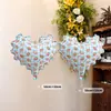 Mochila Nueva de Fiesta de Verano con Dibujos de Frutas Globo Flotando en el Aire Forma de Corazón Papel de Aluminio Accesorios para Fiesta de Cumpleaños Infantil Venta al por Mayor