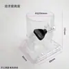 Base para Recortadora de Bordes de Carpintería, Máquina Fresadora Pequeña con Cubierta Transparente, Base Guía para Recortar, Accesorios para Herramientas Eléctricas