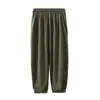Calça Infantil Anti-Mosquito Calça de Verão Fina Respirável Calça de Seda Gelada Calça Lanterna para Meninos e Meninas Calça Esportiva de Secagem Rápida