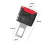 Hebilla de seguridad universal para coche hebilla de seguro de seguridad hebilla extensora de cinturón de seguridad para coche suministros para coche