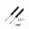 Destornillador pequeño de 3.0 mm para crucigrama, herramienta de reparación para desmontar juguetes, juego de destornilladores, distribución manual, electrónica
