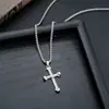 Collar Cruzado Transfronterizo para Hombre, Moderno, a la Moda, Retro, Versátil, de Alta Gama, Lujo Ligero, Sencillo, Joyería con Diseño Personalizado