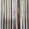 Tira de borda em couro PU tira de pressão de couro cordão de couro fita trançada cordão plano composto de couro têxtil de borda dobrada e acessórios para vestuário
