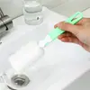 Cepillo para tazas de esponja para el hogar al por mayor, cepillo para tazas aisladas de mango largo, cepillo para tazas desmontable multifuncional y cepillo para limpiar biberones