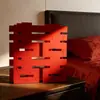 Conjunto de Enfeites de Chão Tridimensionais com Caractere Dupla Felicidade Grande para Decoração de Casamento e Noivado no Quarto dos Noivos, Quarto e Sala de Estar