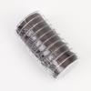 Fio elástico de arame plano com miçangas feito à mão 10 m um rolo atacado DIY pulseira colar Fio de cristal alto rebote fio para miçangas
