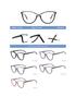Placa de material FP punto Europa y Estados Unidos marco de gafas de lujo ligero hermoso sin deformación duradero moda FP1992