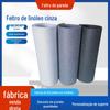Feltro industrial autoadesivo de absorção de óleo Adesivo Tecido não tecido com suporte de vedação Tapete Preto Tecido não tecido cortado Poliéster Algodão absorvente