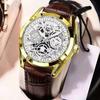 Reloj de pulsera para hombre WOVE marca alta gama moda negocios lujo ligero todo-combinable cuarzo automático luminoso resistente al agua hueco