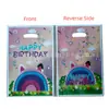 Saco de Presente com Padrão de Desenho Animado Minnie Capivara Barbie Pikachu Sacola para Embalagem de Presente de Aniversário Festa de Feriado