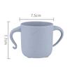 Taza para enjuague bucal de trigo Taza para cepillado de dientes Taza de pajita coreana para pareja Taza taza de café Taza de leche Taza de regalo LOGOTIPO