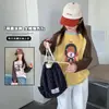 Camiseta de Manga Larga para Niñas YOJIA, Nueva Colección Primavera y Otoño 2026 Estilo Coreano Casual Ropa Infantil, Camiseta Básica de Cuello Redondo para Niños, Atuendo de Otoño