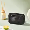 Nova Bolsa Pequena de Armazenamento de Maquiagem com Capa Dura de 7 polegadas, Necessaire Transfronteiriça de Alto Valor, Bolsa de Mão Portátil de Grande Capacidade