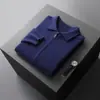 Cárdigan 100% Lana Pura Otoño e Invierno Cárdigan de Punto para Hombre Nueva Tendencia de Ropa Exterior Holgada Solapa Engrosada Chaqueta de Talla Grande