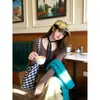 Suéter de Punto con Cuello Redondo para Mujer Otoño/Invierno 2026 Nuevo Estilo Versátil Retro Casual Top para Abrigo