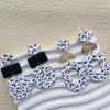 Pendientes populares de arcilla polimérica hechos a mano de Amazon, pendientes largos simples y elegantes para mujer, combinan con todo, venta al por mayor