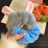 Scrunchie de Pelúcia Nick Fox Zootopia Nick Judy Prendedor de Cabelo Feminino Faixa de Cabelo Desenho Animado Corda de Cabelo Anel de Intestino Grosso Elástico
