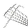 Llave hexagonal interna T10-T50T30 con agujero central, Llave pequeña en forma de L de doble orificio tipo flor de ciruelo antirrobo con agujero